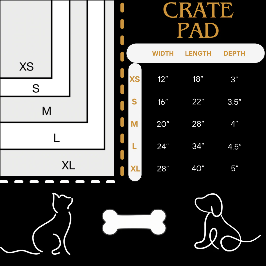 Cream Honeycomb Pet Crate Pad - Image 4