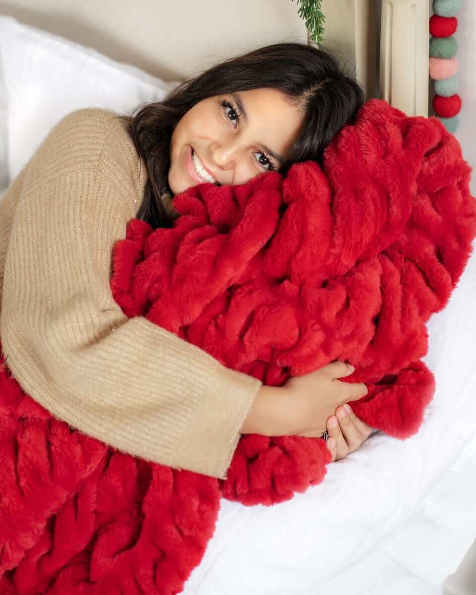 Hugs Red Blanket - Image 4
